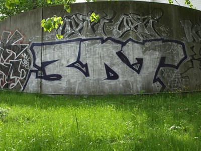 photo graffiti Paris 19eme arrondissement